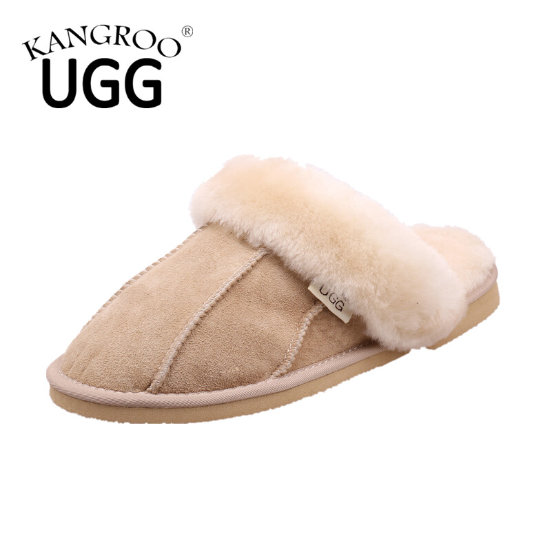 Australia Sheepskin Kangaroo Slippers