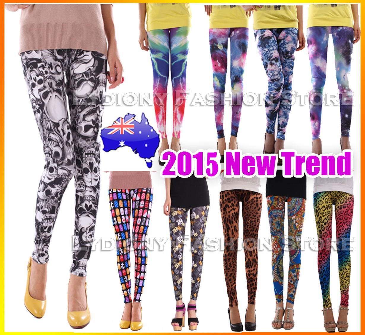 Lycra Spandex Leggings