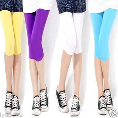 Plain Stretch Leggings