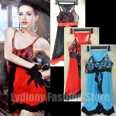 Rose Chemise Nightie Dress