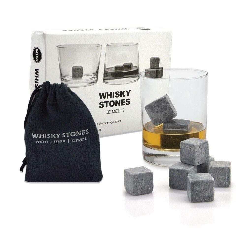 Marble Whiskey Stones - Set of 9