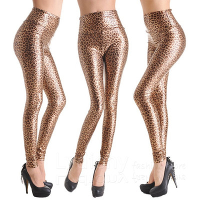 Leopard Print High Waist Leggings