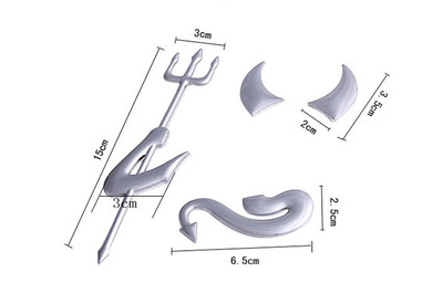 3D Devil Car Sticker